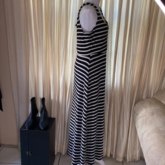 Old Navy | Striped Maxi Jersey Dress - Picture 5 of 11